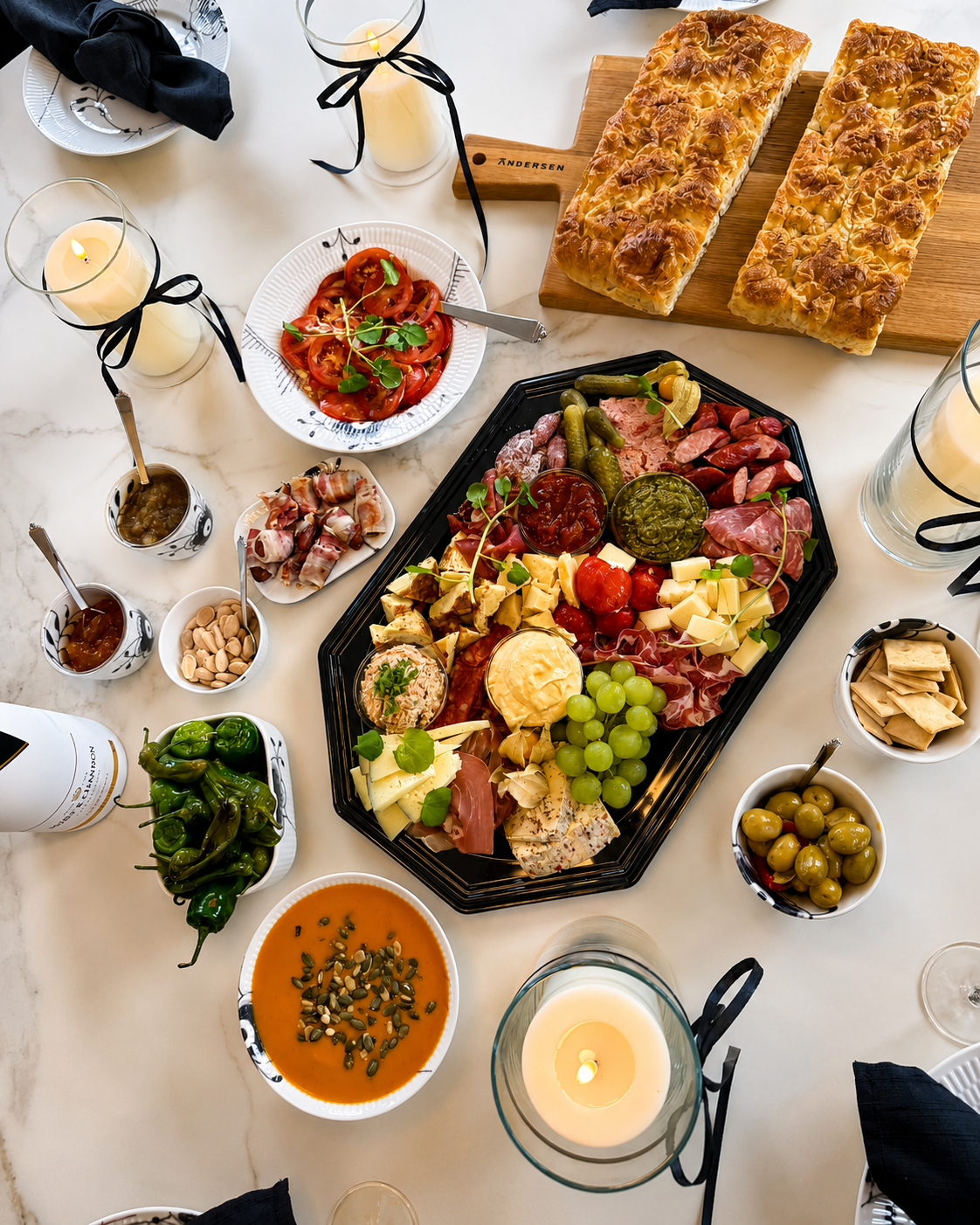 Gourmet tapasfad (Hele oplevelsen)