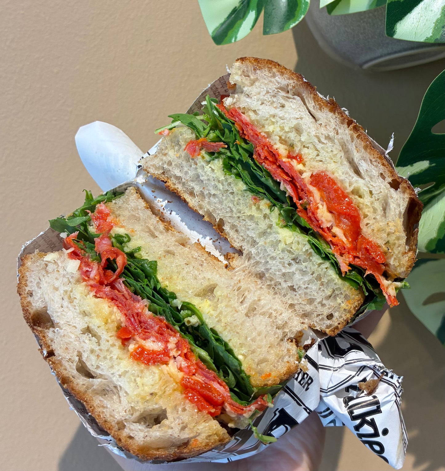 Chorizo – Focaccia Sandwich